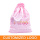Customize Logo Silk Drawstring Pouch Satin Wig Bags